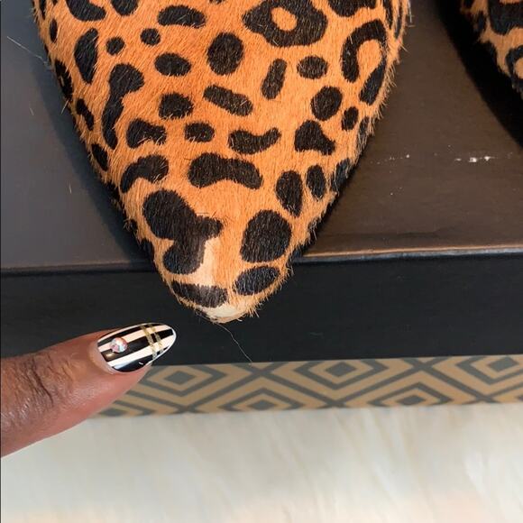 Neiman Marcus Leopard Fur Ankle Booties - Picture 4 of 8